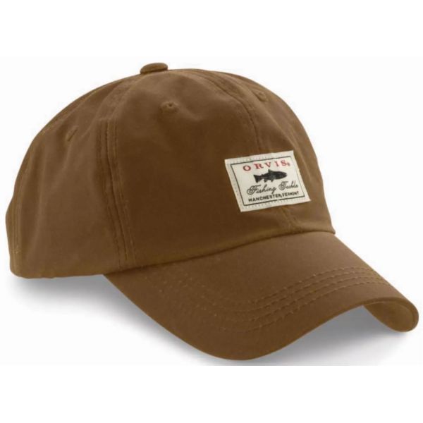 Orvis Vintage Waxed-Cotton Ball Cap - Sandstone