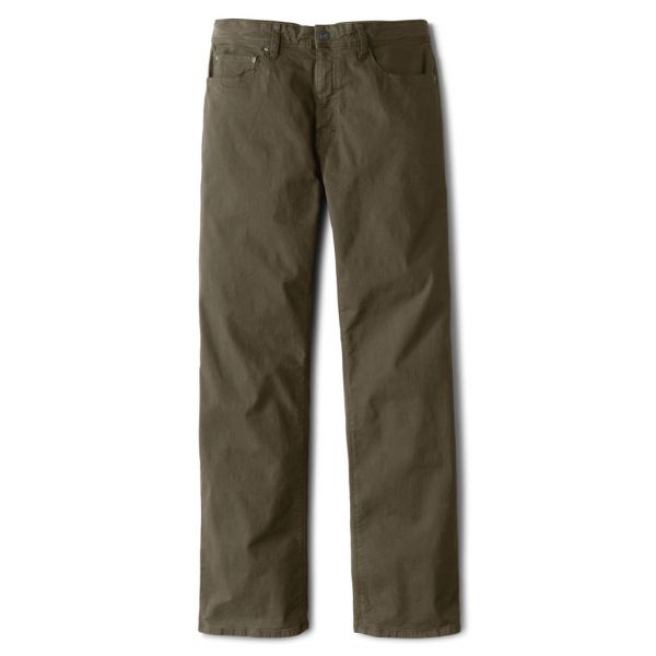 Orvis 5 Pocket Twill Pant - Olive - 30in Inseam - 32 Waist