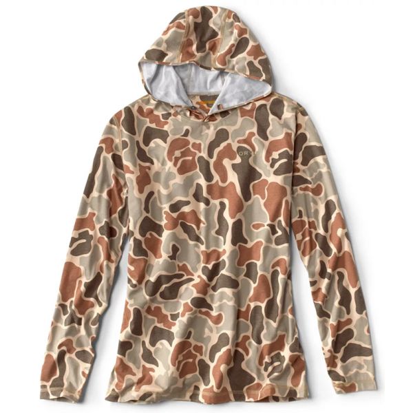 Orvis Dri-Release Hoodie - Brown Camo - 2X-Large