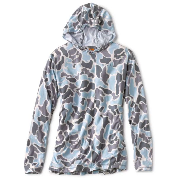 Orvis Dri-Release Hoodie - Falls Blue Camo - 2X-Large