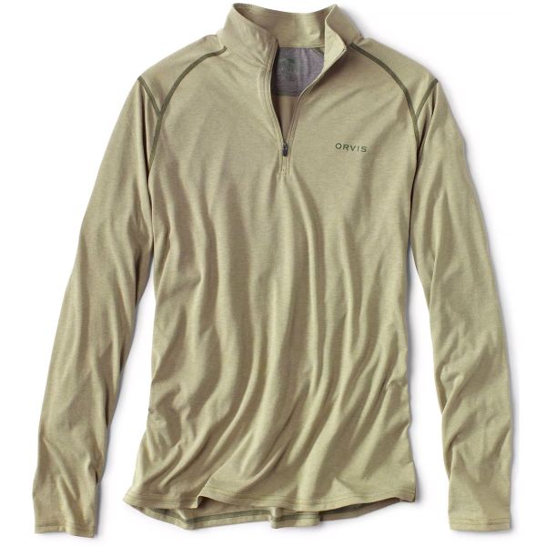 Orvis Dri-Release Quarter Zip Shirt - Moss Green - 2X-Large