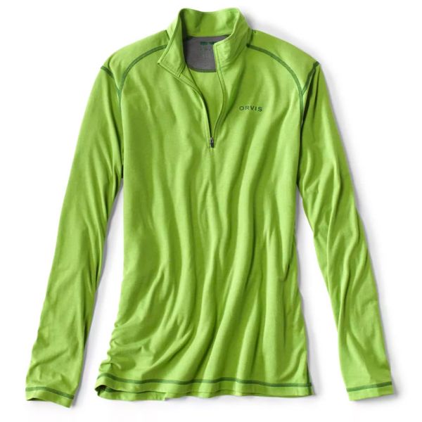 Orvis Dri-Release Quarter Zip Shirt - Cactus - 2X-Large