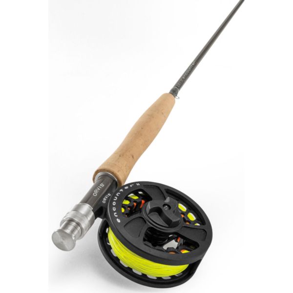 8 weight/9ft/4pc NEW FREE SHIPPING Orvis Encounter Outfit Fly Rod & Reel 