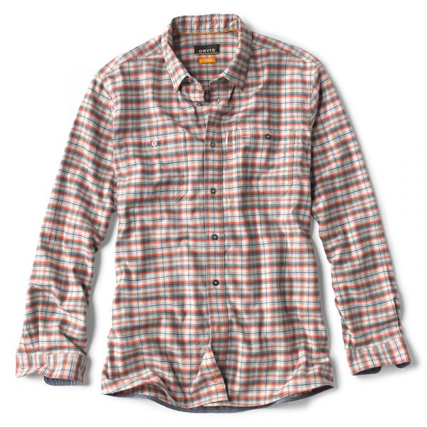 Orvis Flat Creek Tech Flannel Shirt - Horizon - Large