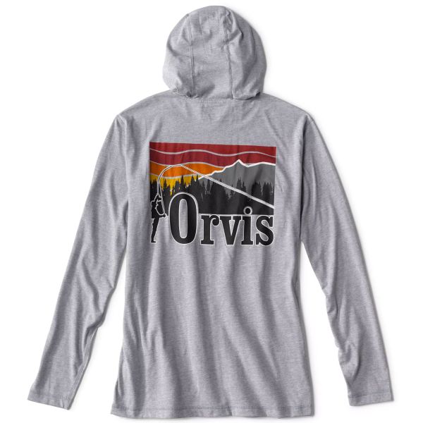 Orvis Logo drirelease Hoodie - Skyline - Medium