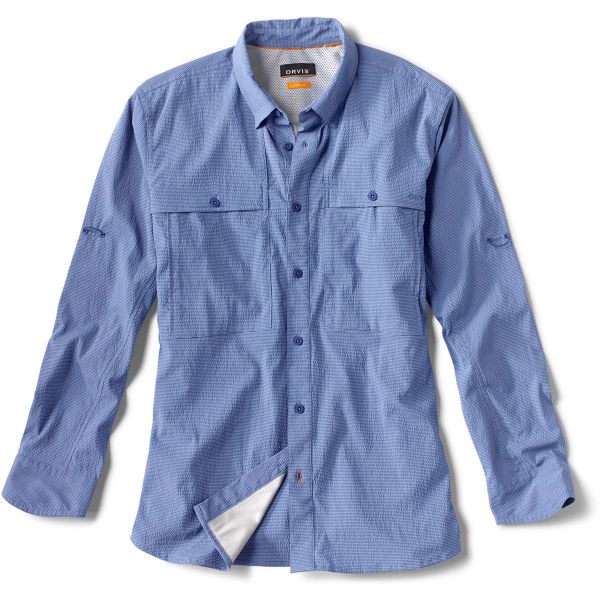 Orvis Open Air Caster Long Sleeve Shirt - Navy - Medium