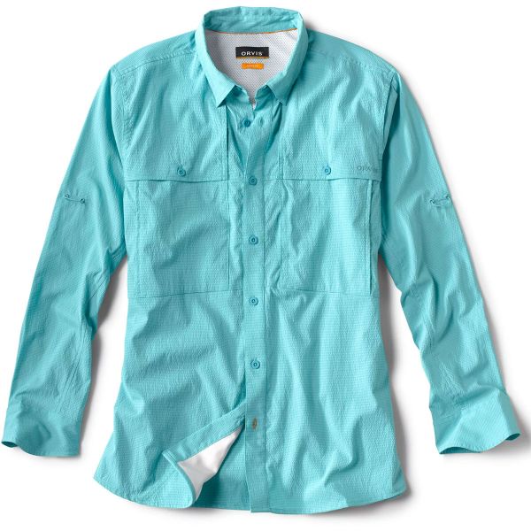 Orvis Open Air Caster Long Sleeve Shirt - Oasis Blue - 2X-Large