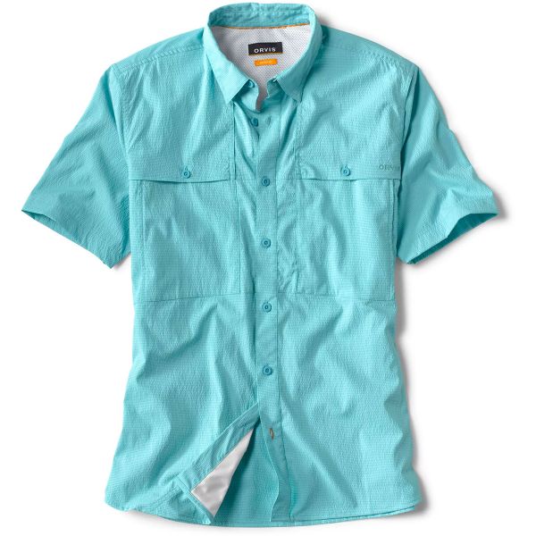 Orvis Open Air Caster Short Sleeve Shirt - Oasis Blue - Large