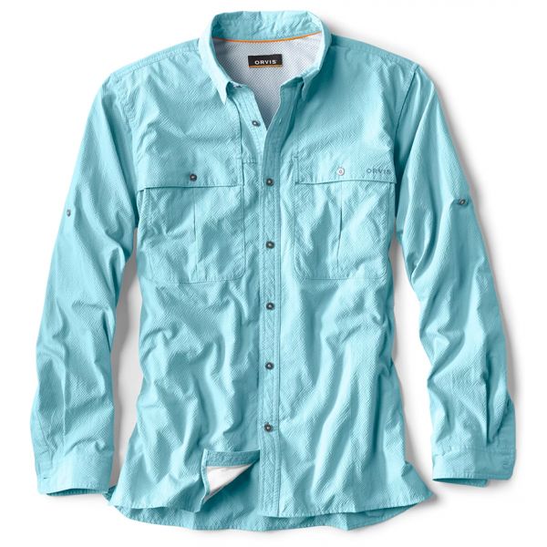 Orvis Open Air Casting Long Sleeve Shirt - Coastal Blue - Large