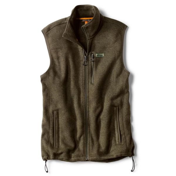 Orvis Recycled Sweater Fleece Vest - Tarragon - 2X-Large