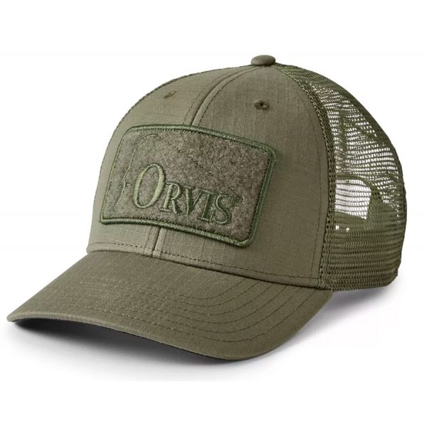 Orvis Ripstop Covert Trucker Hat - Olive Drab