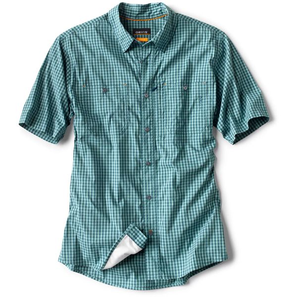 Orvis River Guide Short Sleeve Shirt - Tidal Blue - 2X-Large