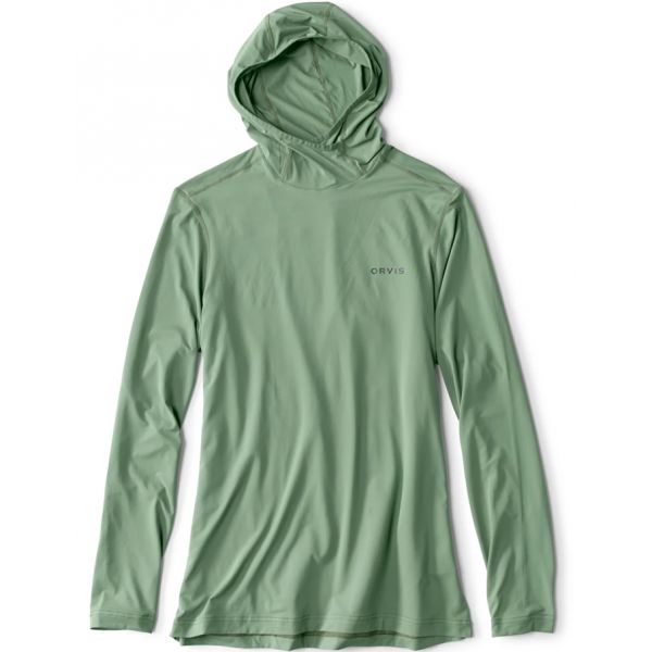 Orvis Sun Defense Long Sleeve Hoodie - Fiddlehead - Medium