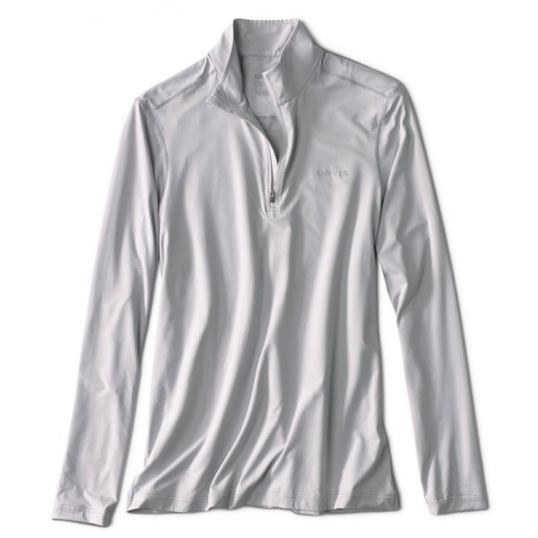 Orvis Sun Defense Quarter Zip Shirt - Vapor - 2X-Large