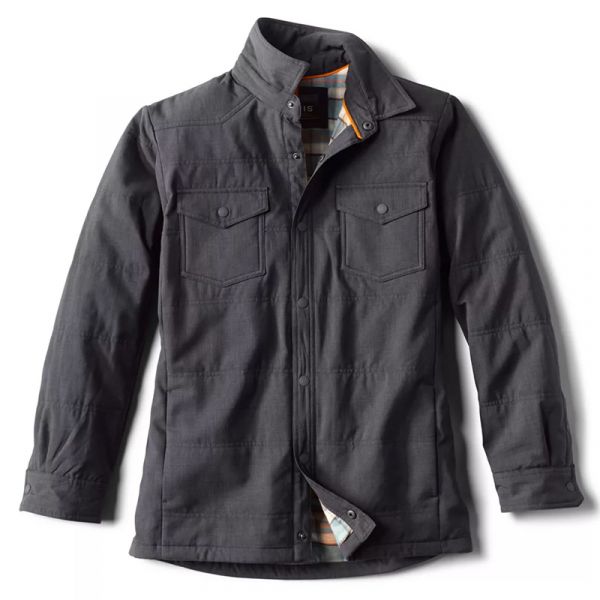 Orvis Tech Chambray Shirt Jacket - Black - 2X-Large - TackleDirect