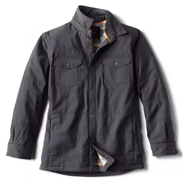 Orvis Tech Chambray Shirt Jacket - Black - Large