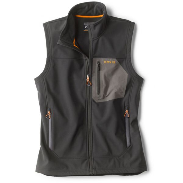 Orvis Tech Softshell Vest - Black - 2X-Large