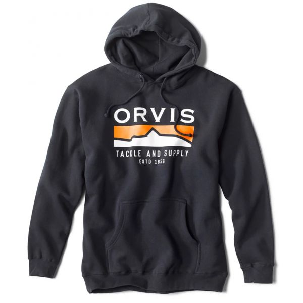 Orvis Trout Horizon Hoodie - Navy - Large