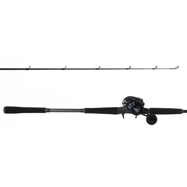 Ocean Tackle International Pitch Black Inshore OTI-PBI701MHFC/Daiwa Lexa LX-HD3000-H-P Combo