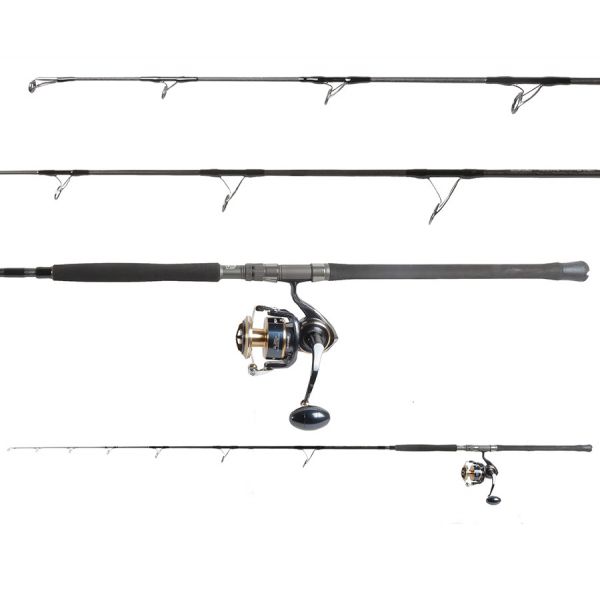 Ocean Tackle International Popping Rod/Daiwa Saltiga Spinning Reel Combo