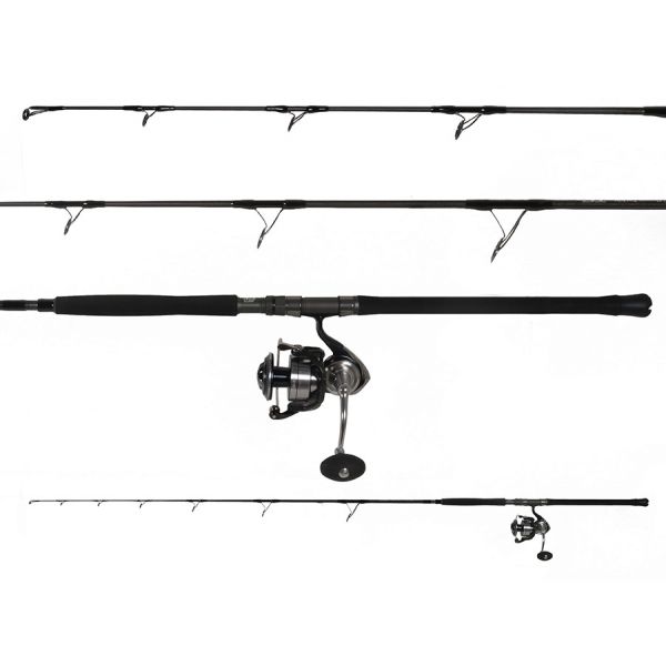 Ocean Tackle International OTI-TS284060 Popping Rod/Daiwa Certate SWG14000-XH SW Spinning Reel Combo