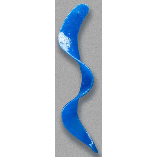 Otter Lure & Tackle CT - Curly Tiny Tail 2-3/4in x 3/8in 12 pack Blue