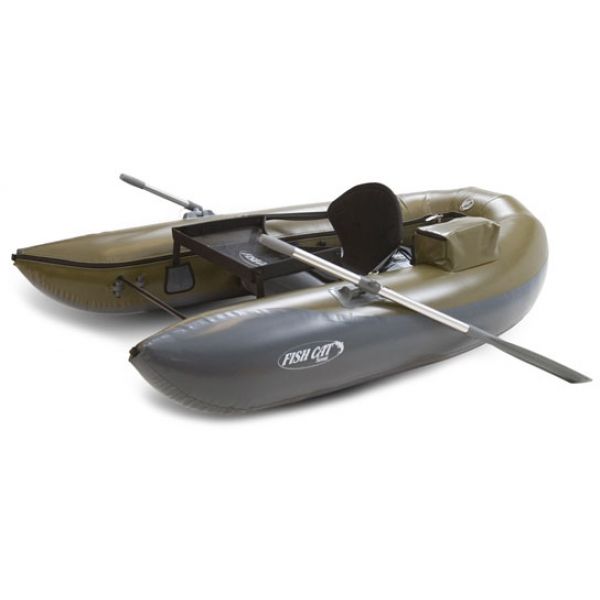 Outcast Fish Cat Scout Frameless Inflatable Pontoon Style Boat
