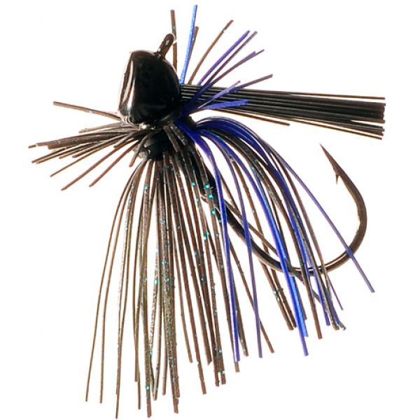 Outkast Tackle Finesse Jig - 3/16oz - Black/Blue Outkast Tackle Finesse Jig - 3/16oz - Black/Blue