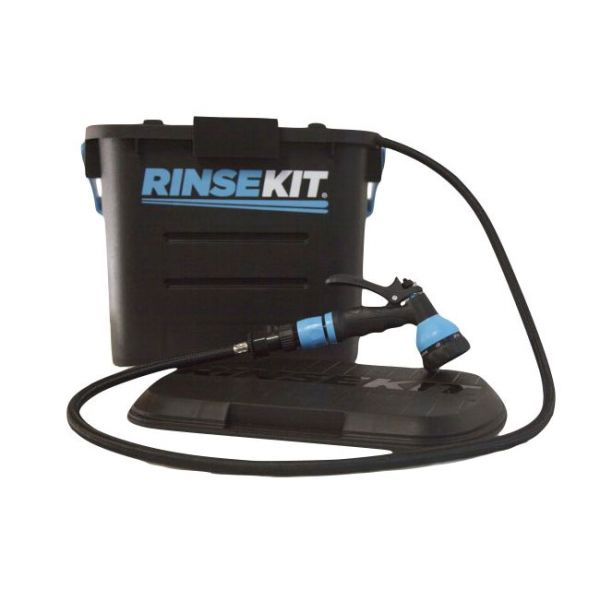 RinseKit Portable Shower w/ Hot Water Sink Adapter