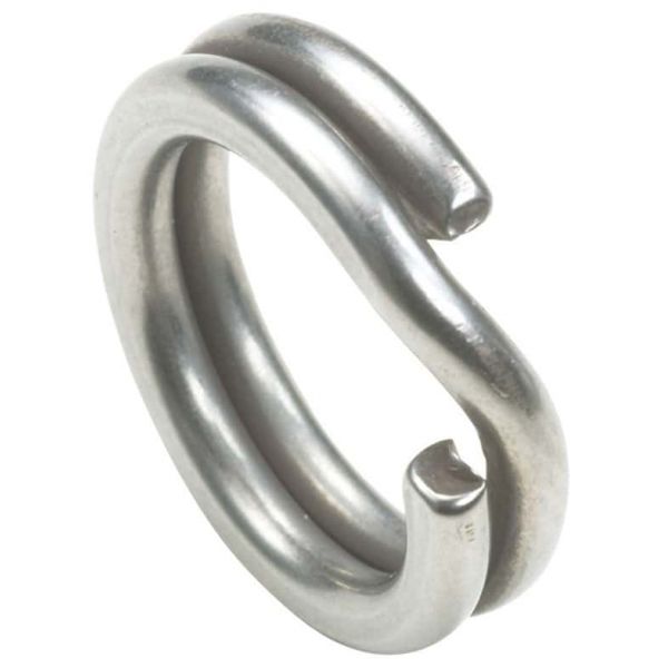 Owner 5196-044 Hyper Wire Stainless Split Rings - Size #4