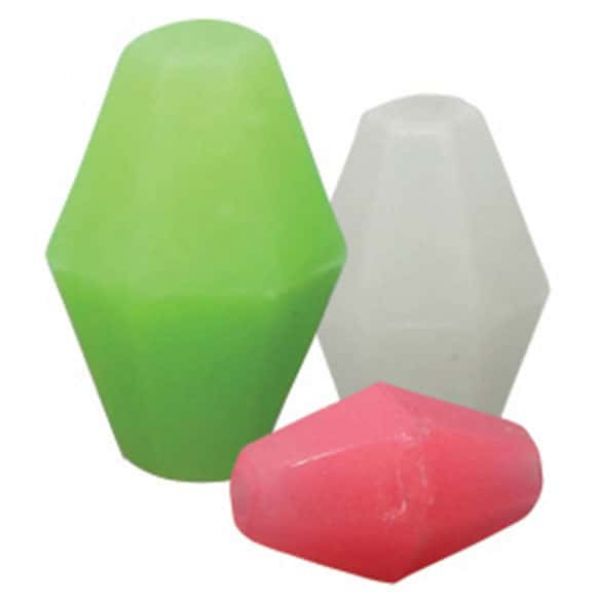 Owner 5197-308 Soft Glow Beads - Size 3 - Green - 28pk