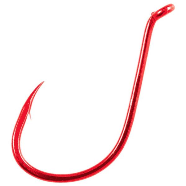 Owner Super Needle Point Size 1/0 SSW Red Finish 40 Hooks for sale online 