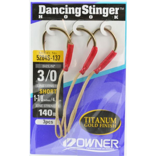 Owner Stinger Hooks / Butterfly Jig Hooks