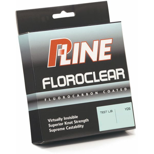 P-Line Floroclear Fluorocarbon Coated Mono Line - 20lb