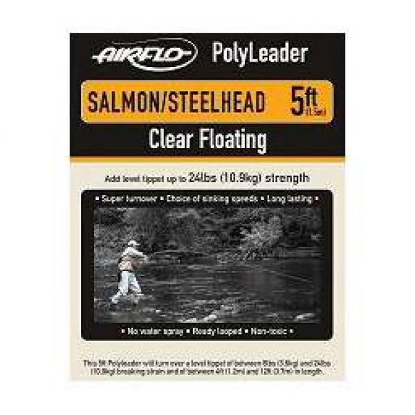 Airflo Salmon 10ft PolyLeader Clear Intermediate