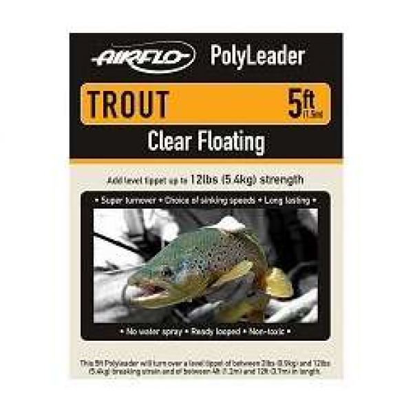 EXTRA SUPER FAST SINKING AIRFLO Polyleader TROUT 5ft 1,50 Mtr 
