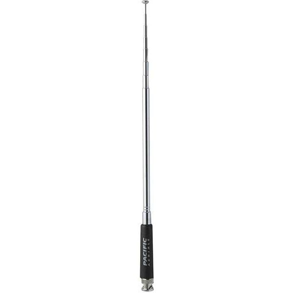 Pacific Aerials P6082B Telescopic 1m VHF Antenna w/ BNC Connector