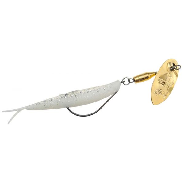 Panther Martin Weed Runner Inline Spinner - Gold/White Ice