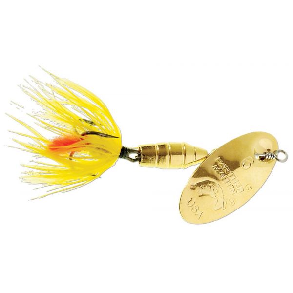 Panther Martin Inline Spinner - #6 - Fly Gold & Yellow