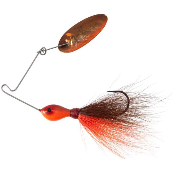 Panther Martin Bearded Banshee Spinnerbait - Brown Orange Holographic