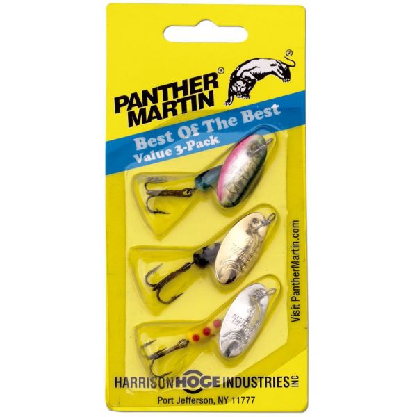 Panther Martin Best of the Best 3-Pack Spinner Kit