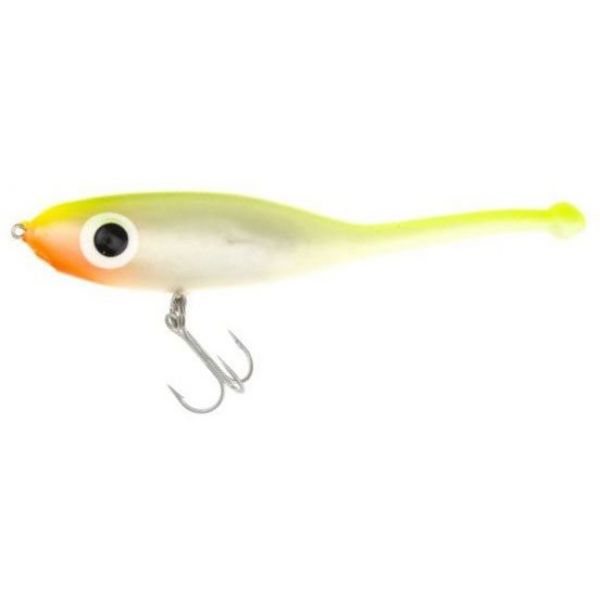 Paul Brown DEV-01 Devil Twitchbait - Pearl/Chartreuse