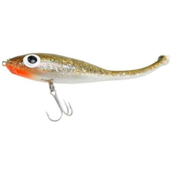 Paul Brown DEV-18 Devil Twitchbait - Green Back/Silver Glitter