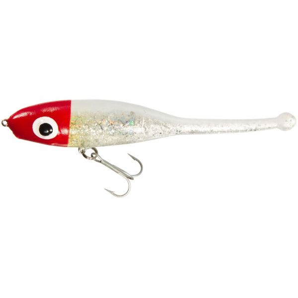 Paul Brown DEV-22 Devil Twitchbait - Red Head/White Back/Silver