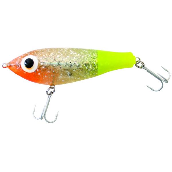 Paul Brown FB-07 Fat Boy Suspending Twitchbait - Silver Chartreuse