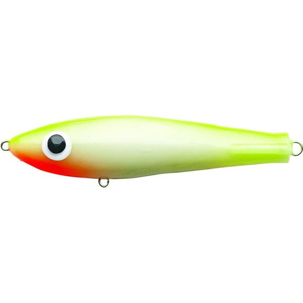 Paul Brown OR-01 Original Suspending Twitchbait - Pearl/Chartreuse