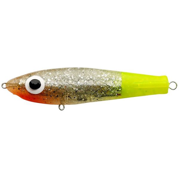 Paul Brown OR-07 Original Suspending Twitchbait - Silver Chartreuse