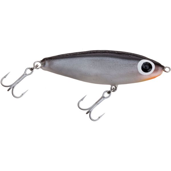 Paul Brown SD-10 Soft-Dine Suspending Twitchbait - Pearl/Black Back