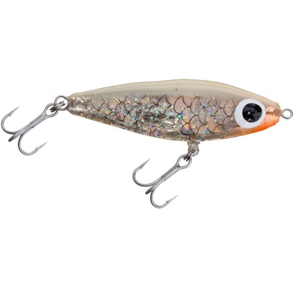 Paul Brown SD-15 Soft-Dine Suspending Twitchbait - Bone Back/Silver