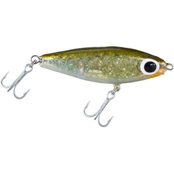 Paul Brown SD-18 Soft-Dine Suspending Twitchbait - Green Back/Silver